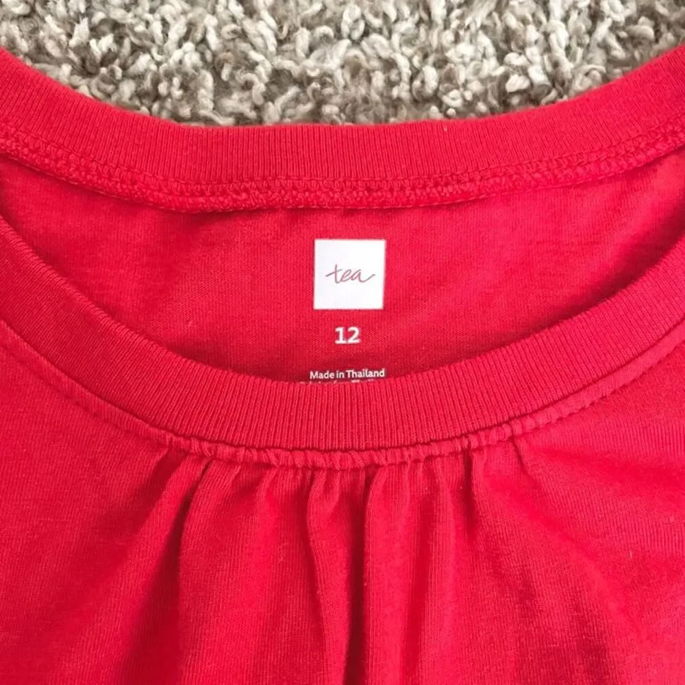 Size 12 / Girls Tea Collection Long Sleeve Dress